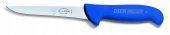Nóż do trybowania ERGOGRIP, z ostrzem prostym, wąski, sztywny, 15 cm, niebieski, DICK 8236815